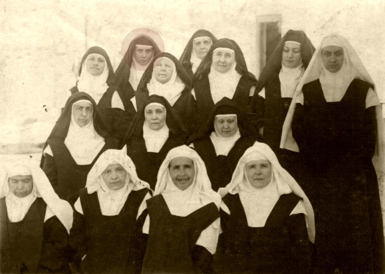 Comunidad primitiva con la M. Elena de la Providencia