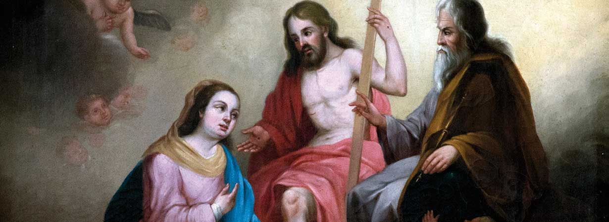 Sta. Teresa define a la Virgen desde su relación con Dios